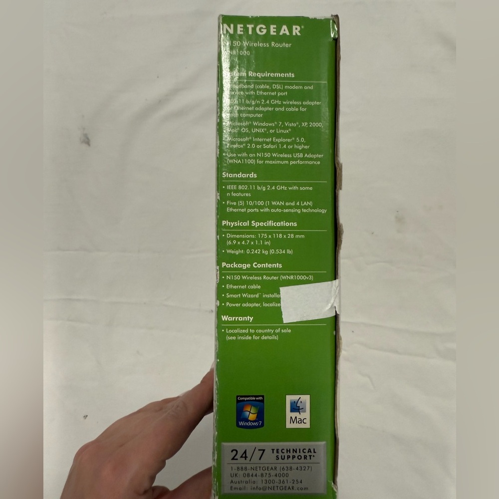 NETGEAR N150 Wireless Router - Gray - Picture 4 of 4